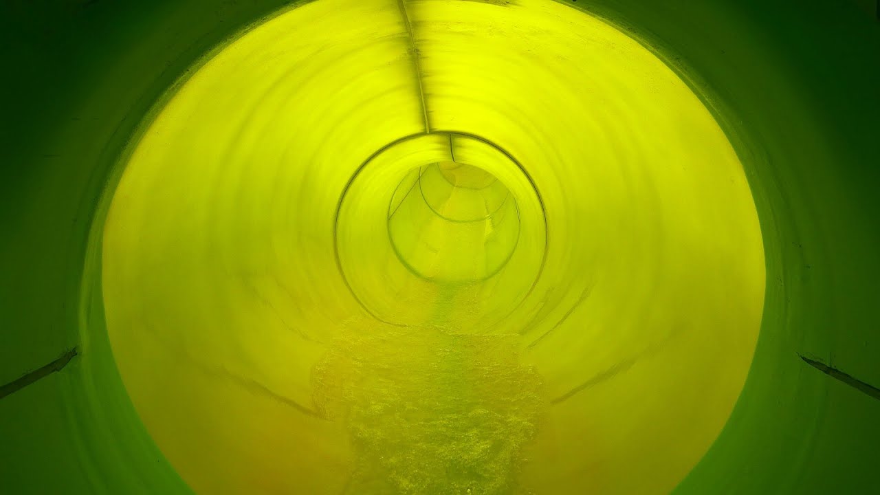 Turborutsche :: grüne Speed-Rutsche | Aqua Nova Borlänge