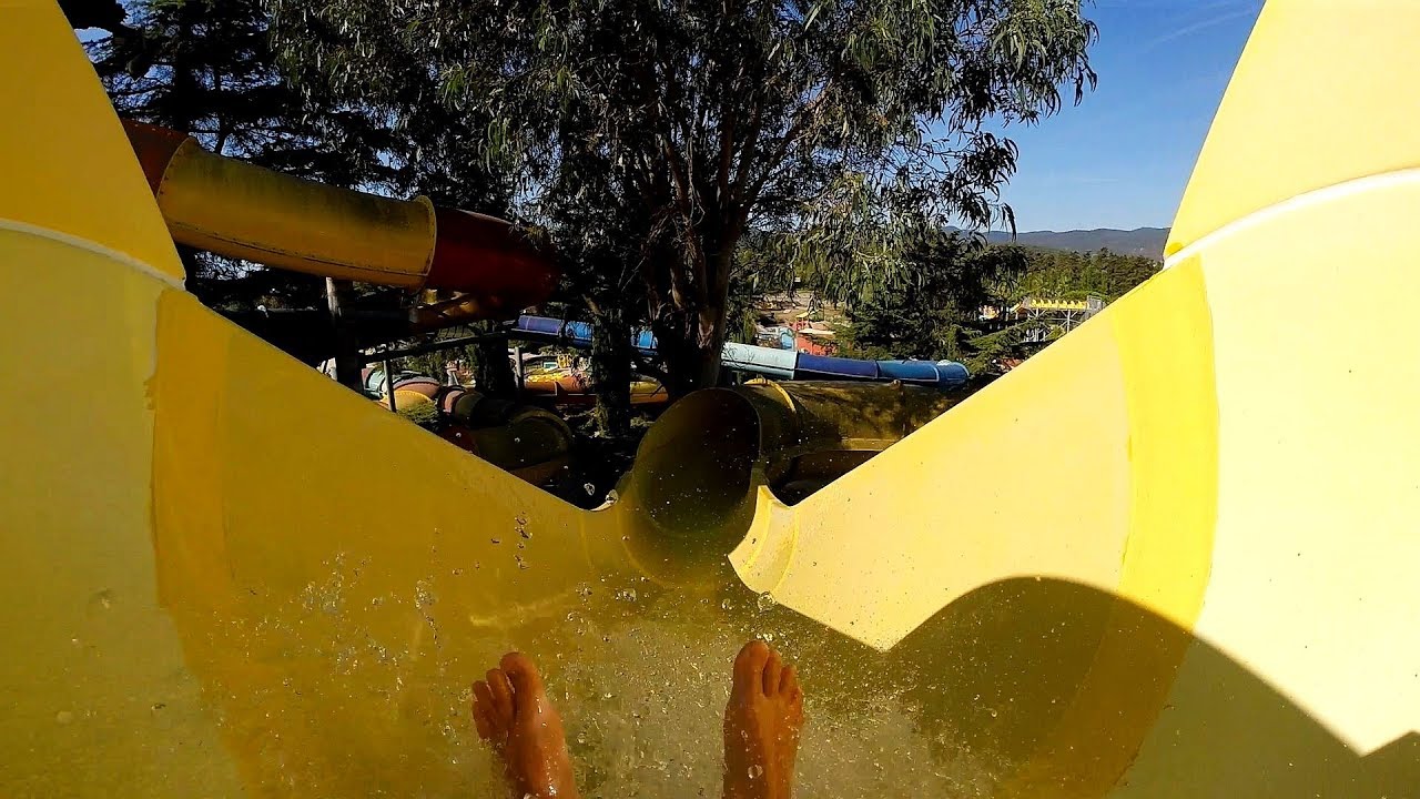 Anaconda :: gelbe Riesenrutsche | Aqualand Fréjus