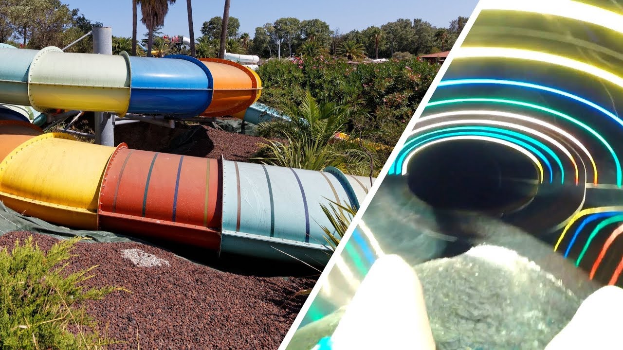 Magic Slide :: ovale Reifenrutsche | Aqualand Fréjus