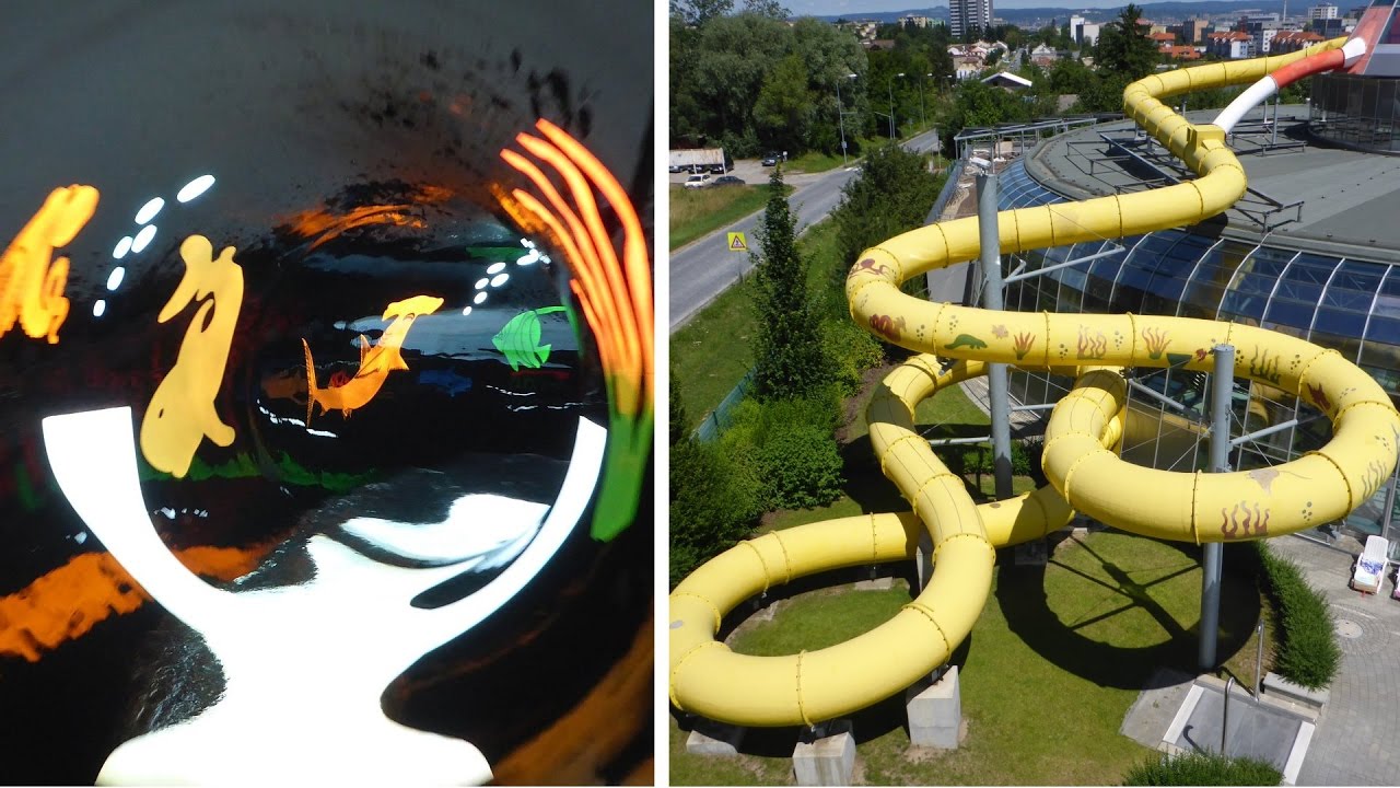 Black Hole Röhrenrutsche :: Reifenrutsche / Body Slide | Aquapark Olomouc